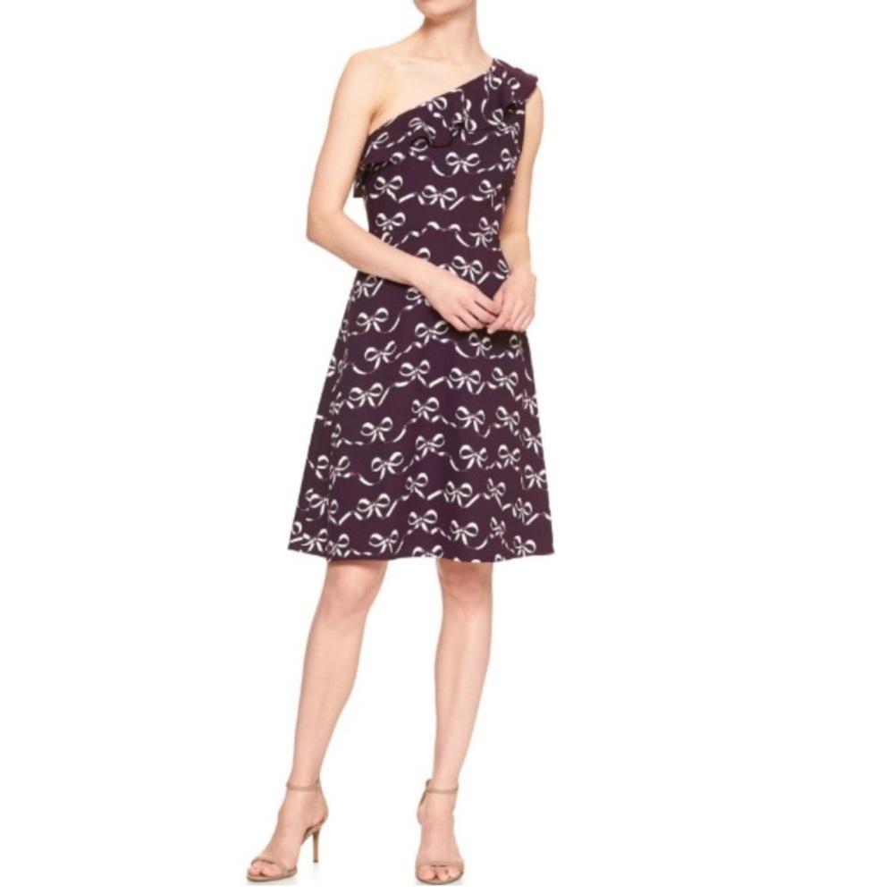 Banana republic Petite 2 bow dress